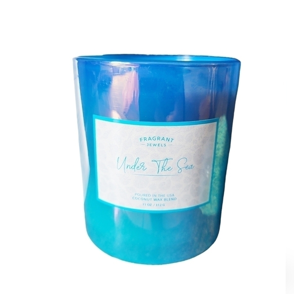 FRAGRANT JEWELS Under the Sea candle and bath bomb set Little Mermaid NIB - Picture 3 of 7